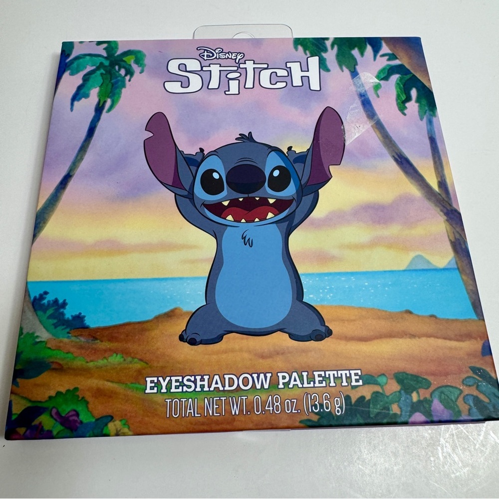 NWT. New Disney Lilo & Stitch 12 Shade Color Eyeshadow Palette - Taste Beauty.